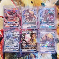 Incineroar GX + Tauros + Lapras + Bewear + 2 more GX - Pokemon Cards - Lot #336 - Image 1