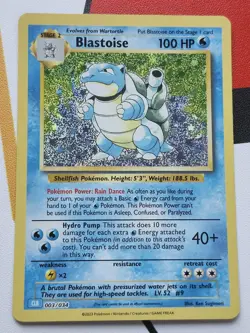 Blastoise CLB 003/034 Holo NM 2023 Classic Collection Holo Pokemon TCG Card - Image 1