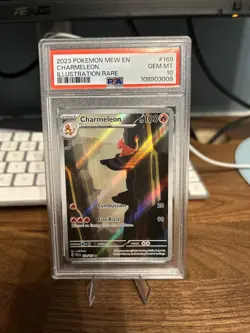 Pokemon TCG Charmeleon Scarlet Violet-151 Illustration Rare Card 169/165 PSA 10 - Image 1
