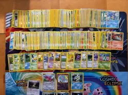 Vintage Pokemon Card Lot Holo Etc MP-Damaged Mew Blastoise Vaporeon Fire 550+ - Image 4