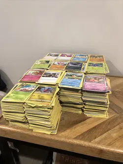 Pokemon Bulk Lot 4000+ cards No Holos from 2021-2023 - Image 1