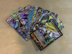 Jumbo Pokemon Card Lot Of 10 Raichu, Diancie, Hoopa, Primarina, Lycanroc, Bewear - Image 2