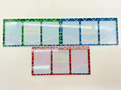 Lot of (12) Pokemon Paldean Fates 3-Card Magentic Acrylic Display Slabs - Image 2