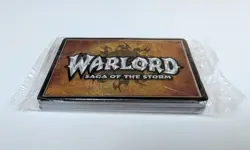 WARLORD Saga of the Storm WYVERN sealed promo 25 card pack CCG 2004 - Image 3