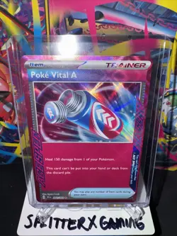 Poke Vital A Ace Spec Pokemon Item Trainer Card Shrouded Fable SFA 062 - Image 2