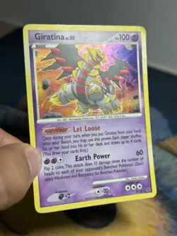 Giratina Lv. 55 9/127 Holo Foil Rare Platinum 2009 Pokemon Card HP - Image 4