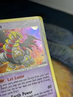 Giratina Lv. 55 9/127 Holo Foil Rare Platinum 2009 Pokemon Card HP - Image 5