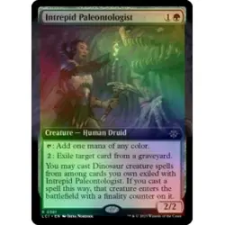 FOIL INTREPID PALEONTOLOGIST (EXTENDED ART) X4 The Lost Caverns Of Ixalan LCI - Image 1