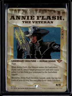 Annie Flash, the Veteran - 291 - Foil - OTJ - NM - MTG Magic the Gathering - Image 1