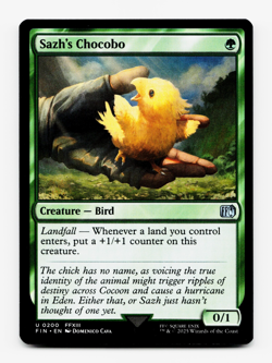 Sazh's Chocobo [Universes Beyond: Final Fantasy] MTG Magic 🌳 - Image 1