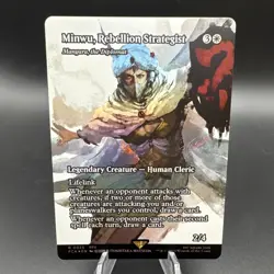 MTG Minwu, Rebellion Strategist - Mangara, the Diplomat (Showcase) Foil NM FINAL - Image 1