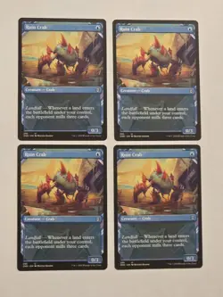 4x Ruin Crab - Showcase - Zendikar Rising - Near Mint - MTG - Image 1