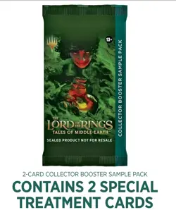 MTG - 10 x Collector Booster SAMPLE PACK - Lord of the Rings - 10 Packs Total - Image 2