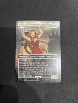 Aerith Gainsborough MTG Final Fantasy RC Promo - NM Condition - Image 1