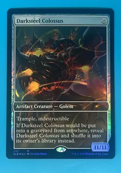 Mtg Secret Lair #057 Darksteel Colossus Foil - Image 1