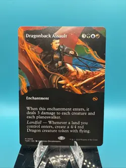 Dragonback Assault (Borderless) Tarkir: Dragonstorm Regular - Image 1