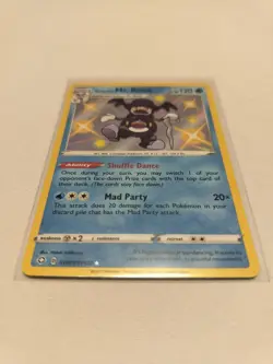 Pokemon TCG Galarian Mr. Rime Shining Fates SV021/SV122 Holo Shiny Holo Rare NM - Image 3