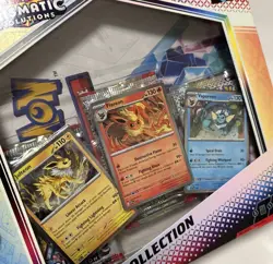 NEW set of 2 POKEMON Prismatic Evolutions Poster Collections + Booster Bundle - Image 4