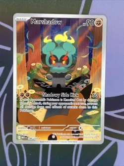 Marshadow 146/132 Illustration Rare Pokemon TCG Mega Evolution Pack Fresh - Image 1