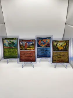 Pokemon 151 Costco Cosmos Promo Set Pikachu Squirtle Charmander Bulbasaur - Image 1
