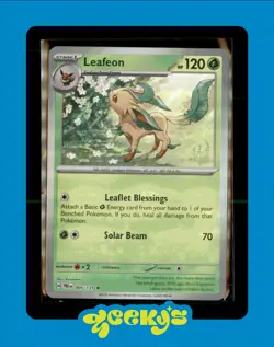 Pokemon - Leafeon - 005/131 - Holo Rare - Prismatic Evolutions - Image 1