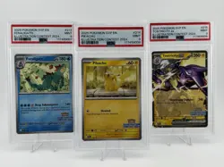 2025 POKEMON SVP EN PROMO ILLUSTRATION CONTEST 2024 Sequential Set PSA 9 - Image 1