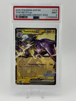 2025 POKEMON SVP EN PROMO ILLUSTRATION CONTEST 2024 Sequential Set PSA 9 - Image 4