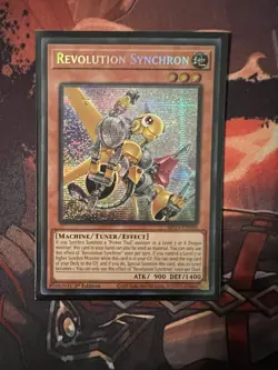 Yugioh! Revolution Synchron - MP24-EN090 Prismatic Secret Rare 1st Edition NM - Image 1
