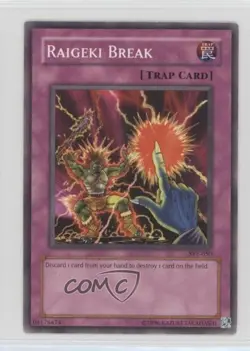 Raigeki Break Unlimited YuGiOh Starter Deck Yugi Evolution #SYE-050 2004 - Image 1