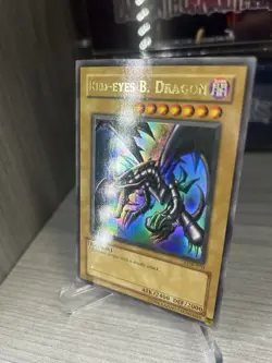 Yu-Gi-Oh! Red-Eyes B. Dragon LOB-070 1st edition GLOSSY -LP - Image 2