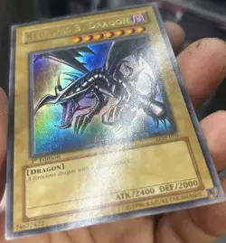 Yu-Gi-Oh! Red-Eyes B. Dragon LOB-070 1st edition GLOSSY -LP - Image 3