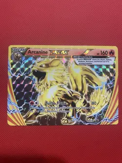Arcanine BREAK XY180 XY Holo Pokemon Card TCG - Image 2