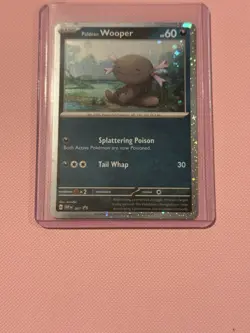 Paldean Wooper 041 Sv: Scarlet & Violet Promo Cards Holo, NM, Master Set - Image 3