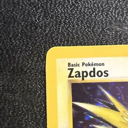 Pokemon Zapdos Fossil Rare Holo Card 15/62 Near Mint Condition. WOTC Vintage - Image 2