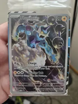 *Sealed* PKMN CENTER Black Bolt Thundurus Pokemon Card TCG - Image 3