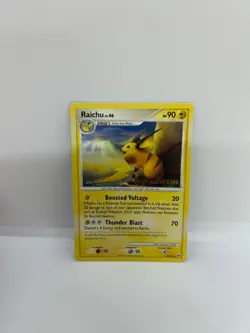 Pokemon Raichu Prerelease Stamp Promo Platinum Arceus Set 27/99 NM/LP Card - Image 1