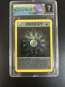 Pokemon Card - Rainbow Energy - 17/82 - Team Rocket - 2000 - 1st Edition - Image 1