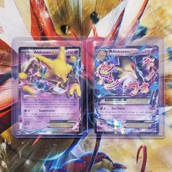 Mega Alakazam EX + Alakazam EX - Pokemon Cards - Lot #345 - Image 1