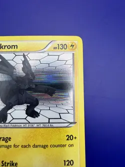 ⚡Zekrom BW005 Black & White Holo Pokemon Card 2011 Promo LP/NM - Image 4