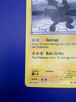 ⚡Zekrom BW005 Black & White Holo Pokemon Card 2011 Promo LP/NM - Image 5