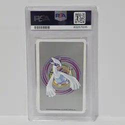 2000 POKEMON Silver VERSION PLAYING CARDS ACE OF DIAMONDS #158 TOTODILE PSA 10 - Image 2