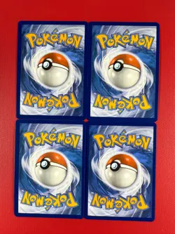 Lot of Four Hologram Pokemon Cards - Rare - Image 2