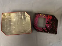 Pokemon Team Rocket MewTwo Tin EMPTY NO CARDS - Image 3