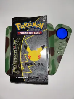 9.7g! Heavy Pokemon 25th Anniversary - Celebrations Booster Pack 4 Cards Sealed - Image 1