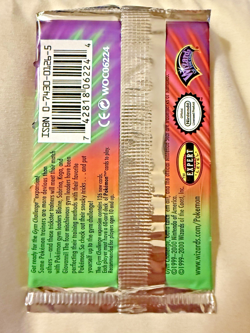 1st Edition Gym Challenge Blaine Pokemon Card Booster Pack New Sealed 20.65g - Image 2