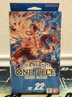 One Piece Card Game: Starter Deck 22 - Ace & Newgate ST-22 *NEW & SEALED* - Image 1
