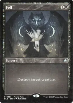 NM x 1 Fell - Promo Pack Promo Packs - MTG Magic Card - Image 1