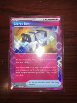 Pokemon TCG Secret Box 163/167 Twilight Masquerade Holo Card - Image 1