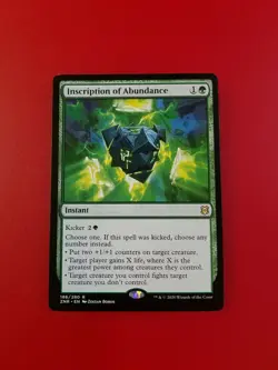 1x Inscription of Abundance | Zendikar Rising | MTG Magic Cards - Image 3