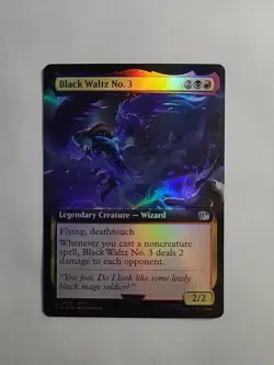 Black Waltz No. 3 (Borderless) (Foil) - Final Fantasy MTG - Image 1
